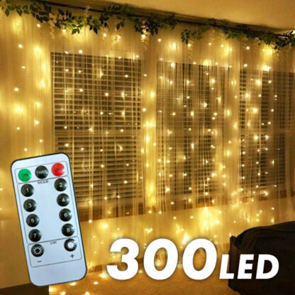Λαμπερή κουρτίνα LED