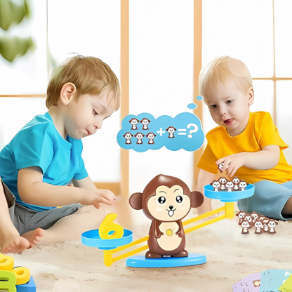 Μαθηματικό παιχνίδι για παιδιά COOL MONKEY (σετ 65 τεμαχίων)