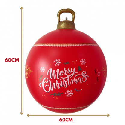 Χριστουγεννιάτικες φουσκωτές μπάλες HolidayGlow 1+1 ΔΩΡΕΑΝ    